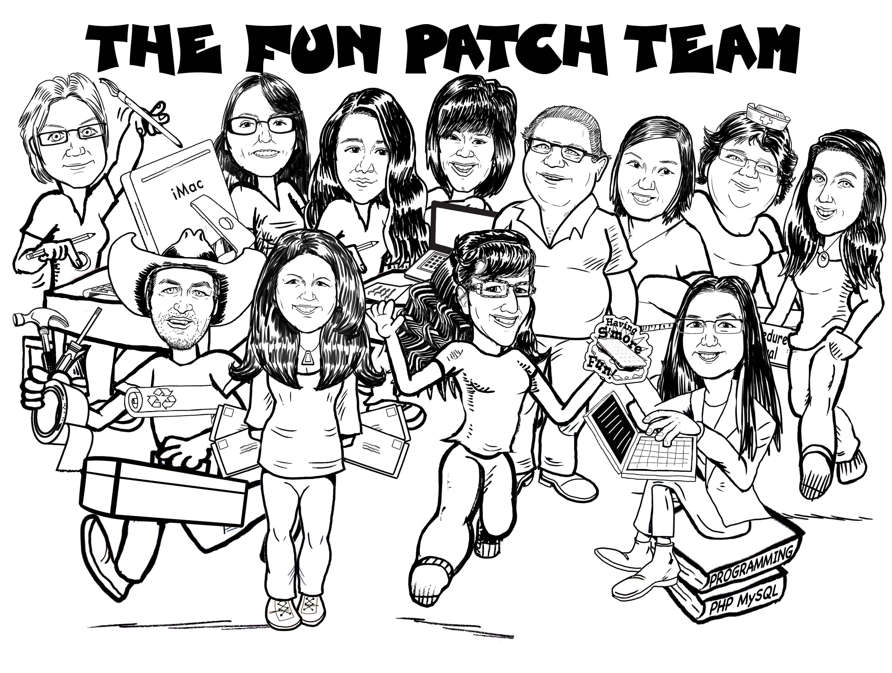 Fun Patch Team from E-Patches & Crests