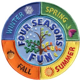 Four Seasons Fun 5 Piece Set (Iron-On)