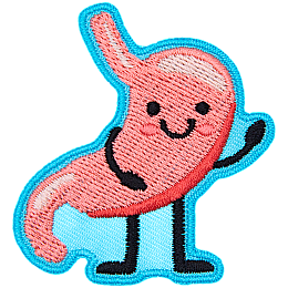 A smiling kawaii stomach.