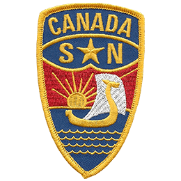 Canada S*n custom embroidered patch by EPC